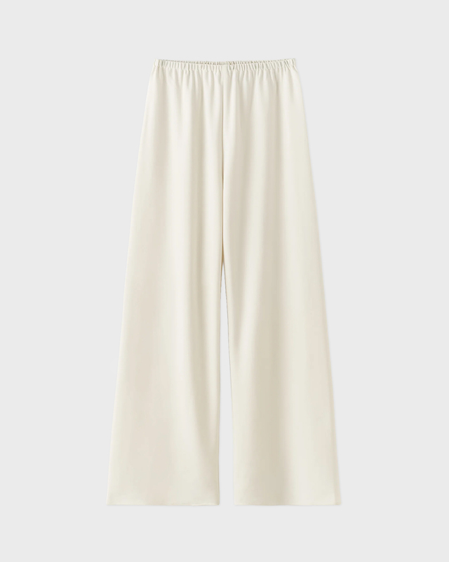 Almada Label  Byxor Bea Crepe Pants Creme L