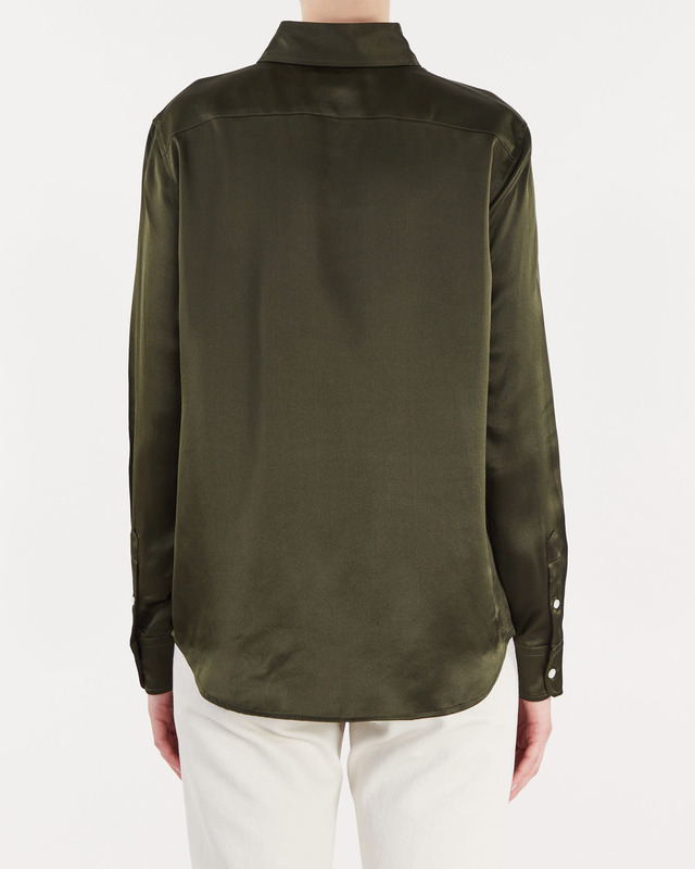 POLO Ralph Lauren Long Sleeve Shirt Olivgrön US 8 (EUR 40)