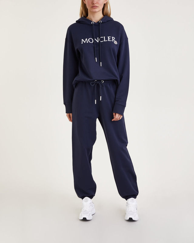 Moncler Byxor Fleece Trackpant Mörkblå XS