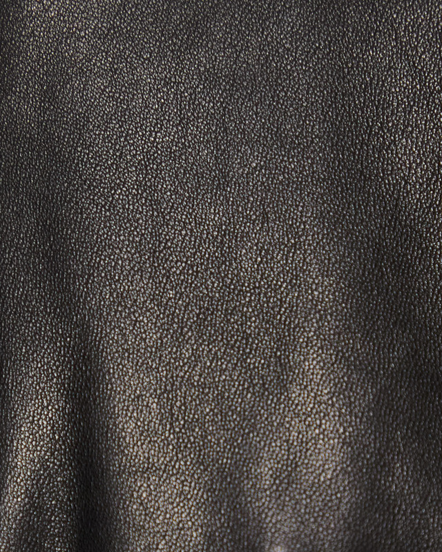 Acne Studios Jacket Relaxed Leather  Black 34