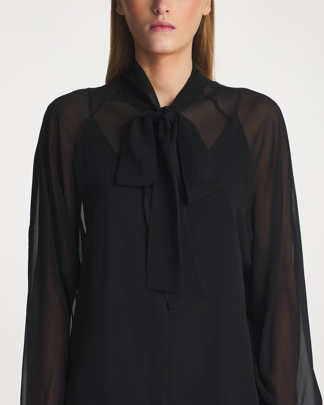 Max Mara Studio Blouse Fascino Svart IT 42 (EUR 36)