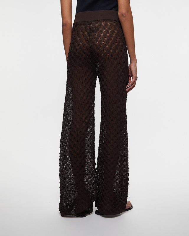 Malina Byxor Alissa Knitted Chocolate L