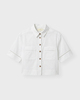 Wakakuu Icons Shirt Olive Top White M