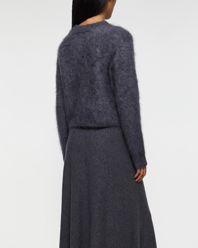 LISA YANG Cardigan Azalea Cashmere Grå 1 (S-M)