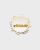 By Malene Birger Brooch Helea White ONESIZE
