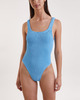 Hunza G Swimsuit Square Neck Blå ONESIZE
