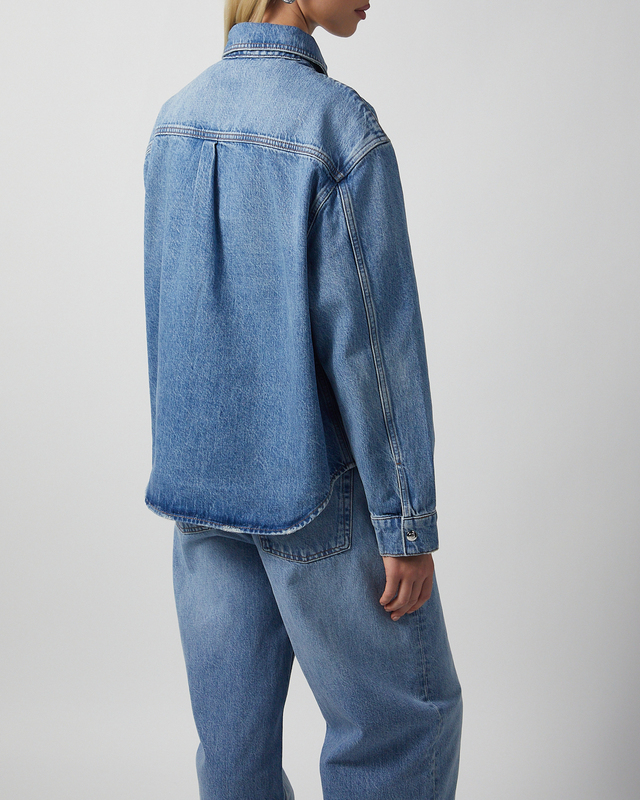 ANINE BING Skjorta Paxton Washed blue M