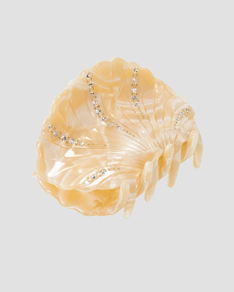 Hårklämma Grande Ariel Crystal Creme 1