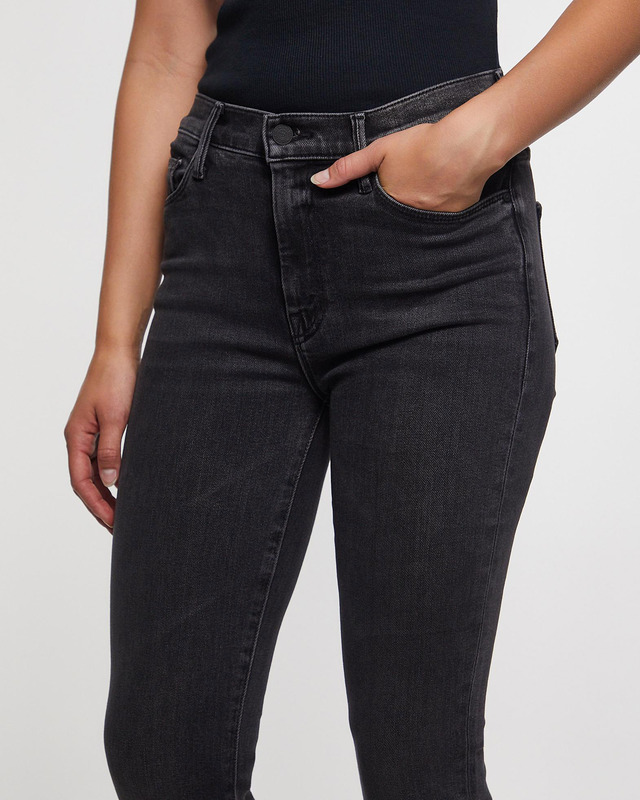 Mother Denim Jeans The Weekender Can I Call You Grå 28