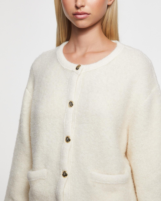 Malina Cardigan Carly Wool Blend Vanilla L