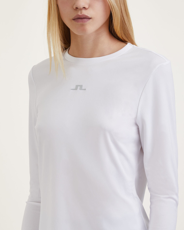 J Lindeberg Ada LS T-shirt Vit M