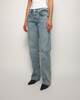 7 For All Mankind TESS TROUSER Serenade Raw Cut Ljusblå 25
