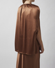 By Malene Birger Cape Dallias Ljusbrun L-XL