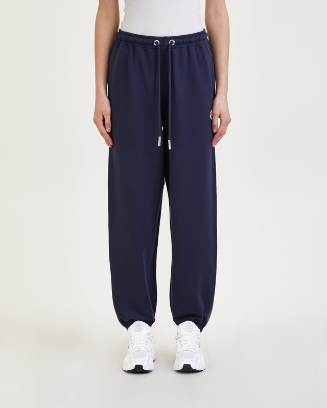 Moncler Byxor Fleece Trackpant Mörkblå XS