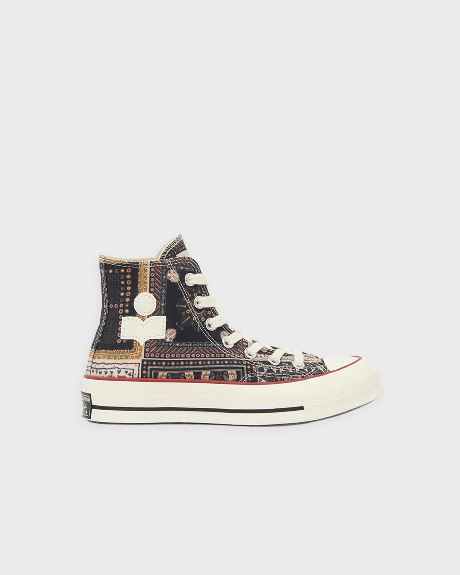 Converse Adults Chuck Hi 70 Canvas High-Top Trainers - 001-Black - 5.5 (38.5) - Image 4