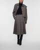 Self-Portrait Skirtl Midi Check Pleated Brun UK 14 (EUR 42)