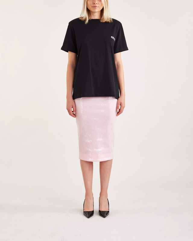 ROTATE Birger Christensen Skirt Sequin Midi Pencil Rosa 34