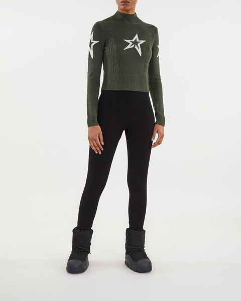 Sweater Cable Underwear Grön 2