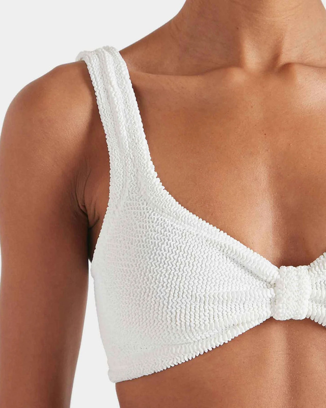 Hunza G Bikini Bonnie White ONESIZE
