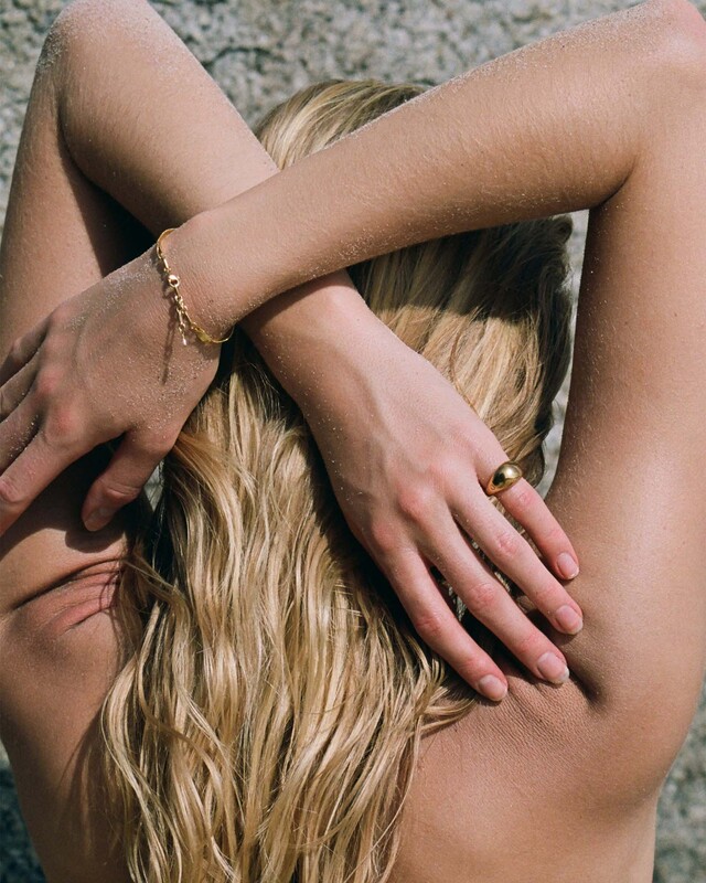 Anni Lu Ring Pinkie Boo Ring  Guld S