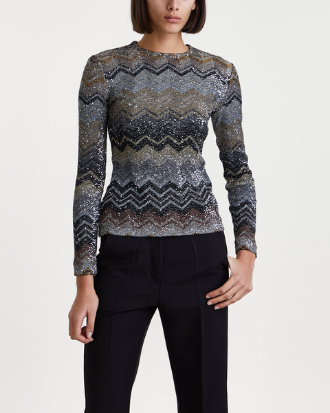Tröja Crewneck Svart/guld 1