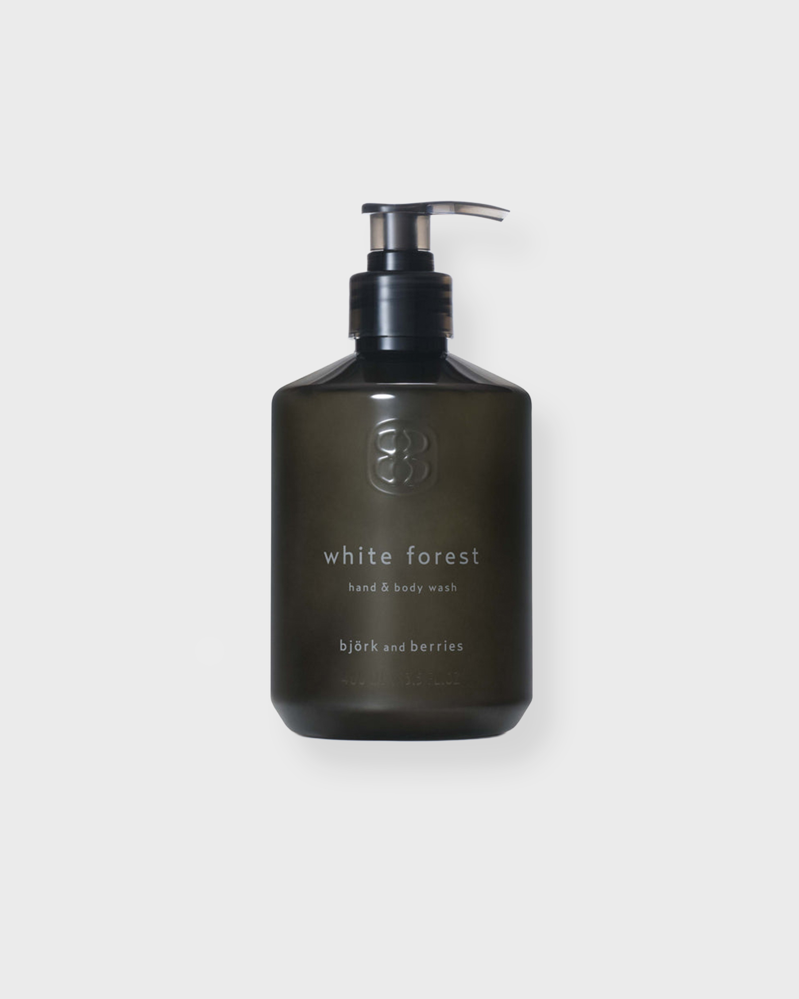Björk And Berries Women's Transparent Hand & Body Wash White Forest Onesize