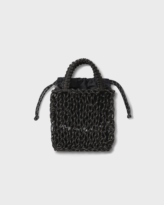 Phanta Bag JUMBO MESH BAG SMALL Black ONESIZE