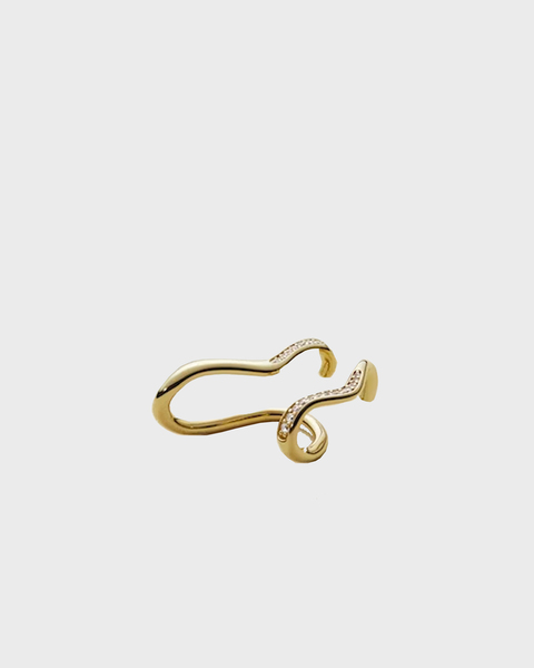Earring Yasmin Earcuff Guld ONESIZE 2