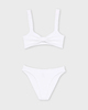 Hunza G Bikini Bonnie White ONESIZE