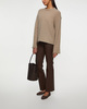 By Malene Birger  Florentina Trousers Long Leather Brown 38