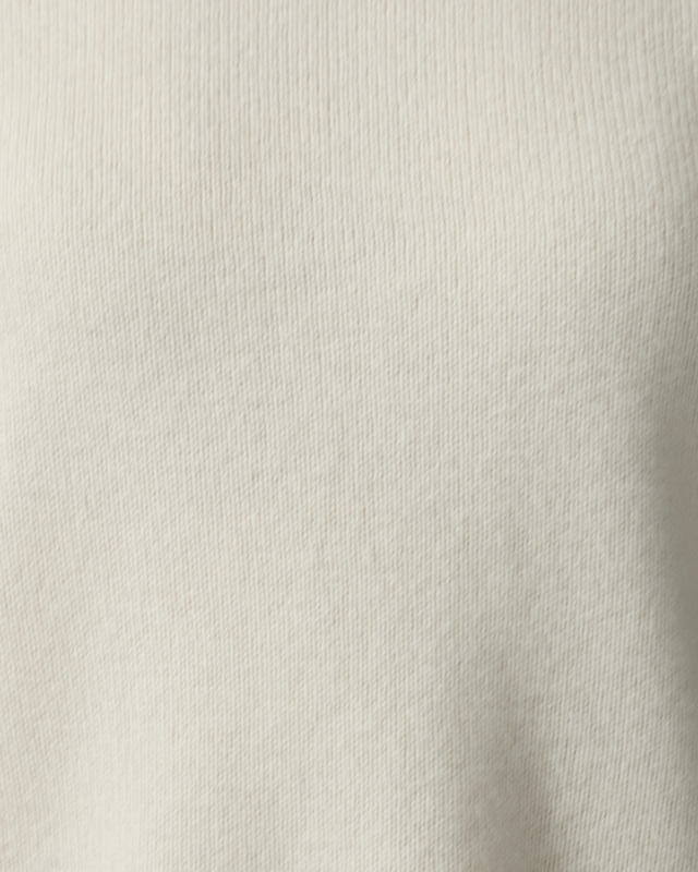 Soft Goat T-skjorte Oversized Cashmere White L