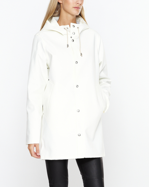 Rain Coat Stockholm White 1