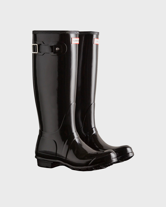 Hunter Boots Women's Original Tall Gloss Black 40-41