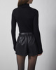 Wakakuu Icons Tröja Merino Wool Turtleneck Diane Black L