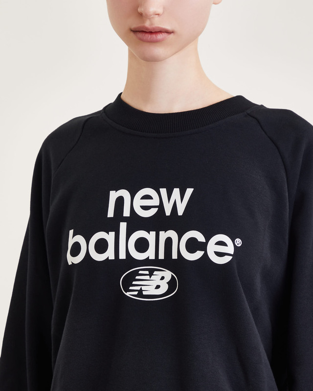 New Balance Sweater Essentials Archive Crewneckneck Svart S