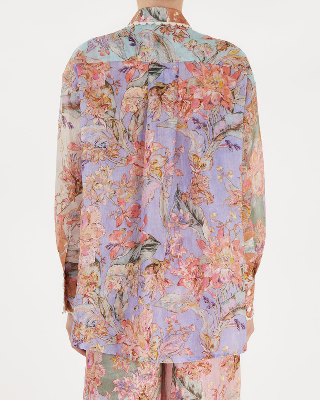 Zimmermann Shirt Cira Relaxed Multicolor 3 (L-XL)