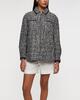 Moncler Jacka Tweed Down Shirt Aqua IT 42 (EUR 36)