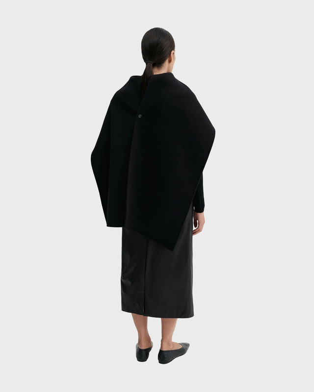 Almada Scarf Micha Doublé Black ONESIZE