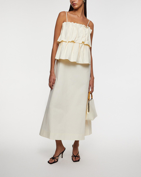 Dress Sculpted Strap White 2