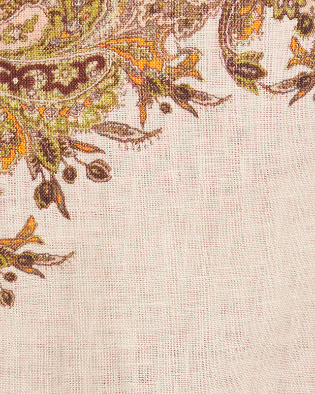 Zimmermann Dress Natura Buttoned Midi Ljusrosa 0 (XS-S)