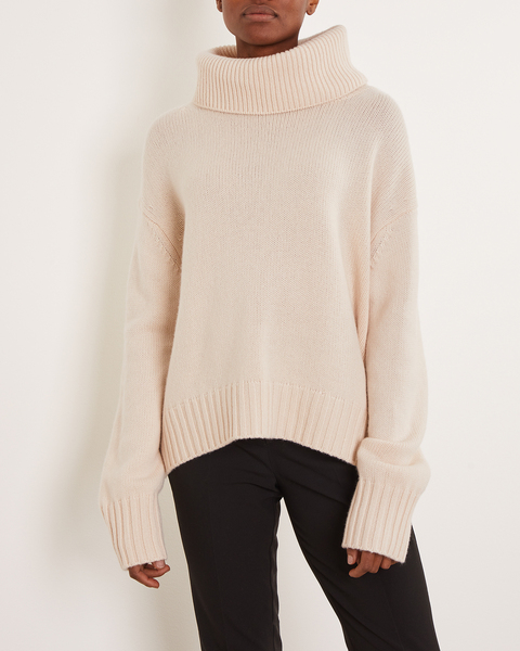 Cashmere Sweater Lucca Pearl 1
