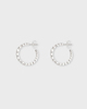 Ragbag Earrings Ottilia Hoops Silver Silver ONESIZE