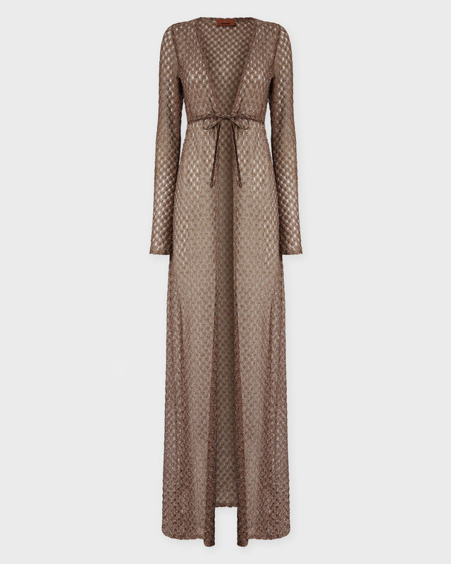 Missoni Cardigan Long Cover Up Brun IT 42 (EUR 38)
