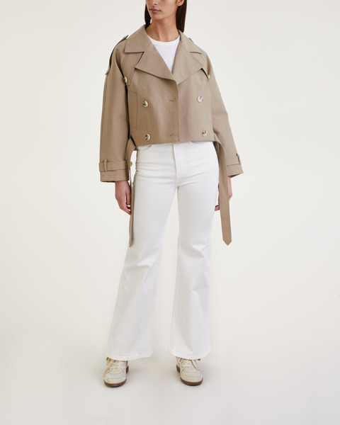 Trenchjacket Bobby Canvas Beige 2