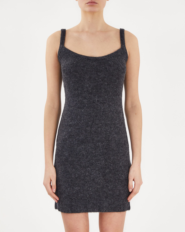 The Garment Verbier Slip Dress Grey melange UK 10 (EUR 38)