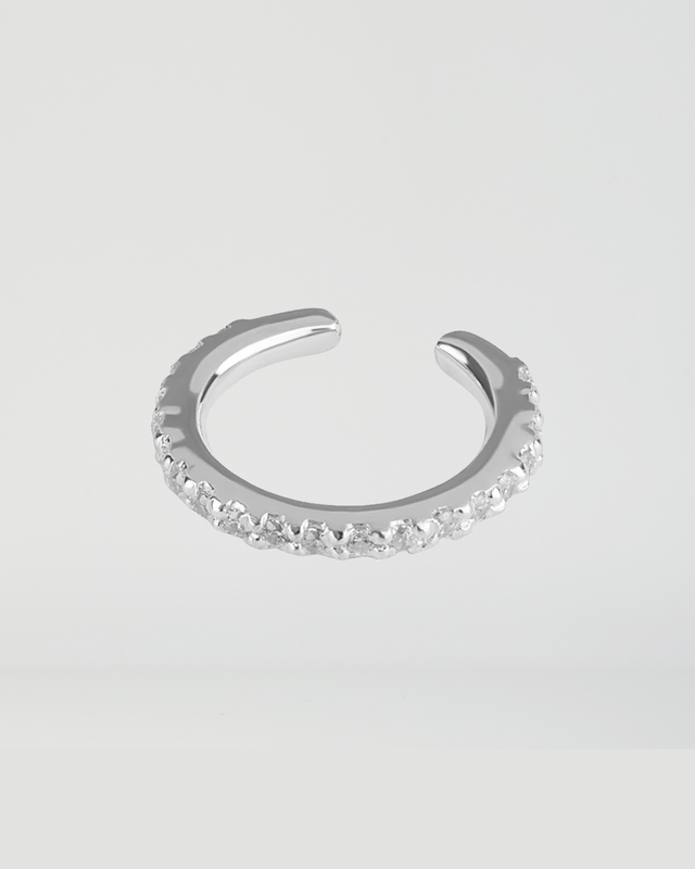 CBYC Earring Alliance Ear Cuff Silver ONESIZE