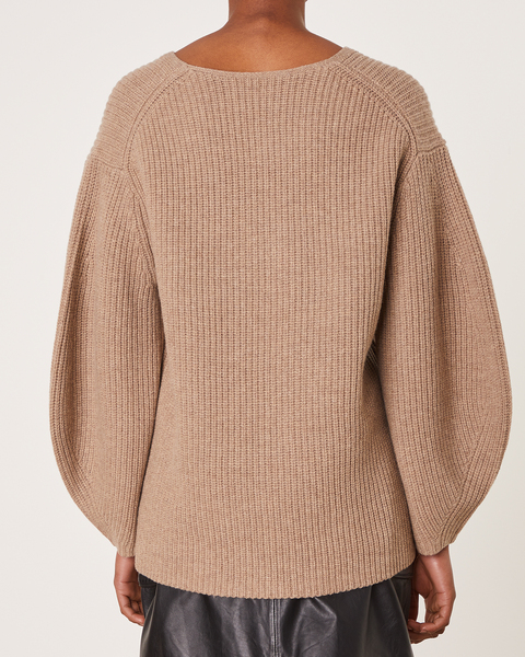 Wool Sweater Shania Cinnamon 2