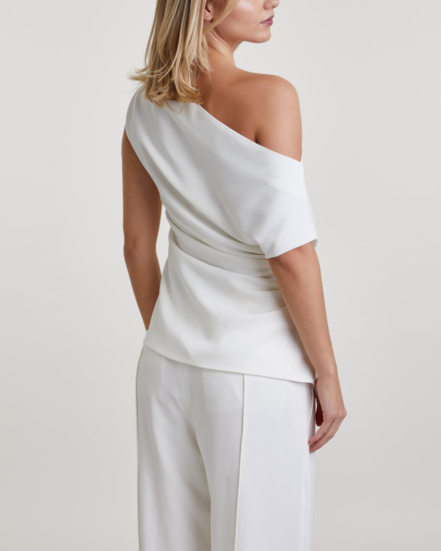 Proenza Schouler Topp Francesa Off The Shoulder Vit US 4 ( EUR 36)
