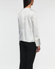 Malina Blus Evie Pleated Neckline Offwhite XL