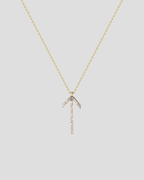 Arrow Chain Necklace Guld ONESIZE 1